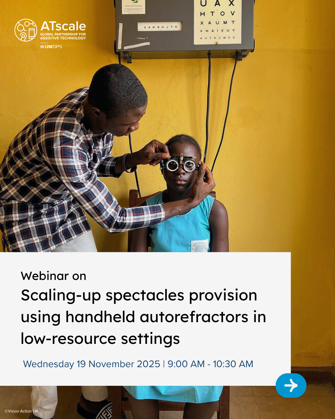 Webinar on scaling-up spectacles provision using handheld autorefractors in low-resource setting