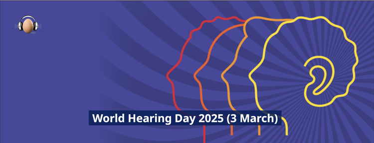 World hearing day 2025 poster