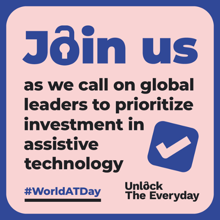 The hashtag #WorldATDay had an estimated reach of 2.3 million.